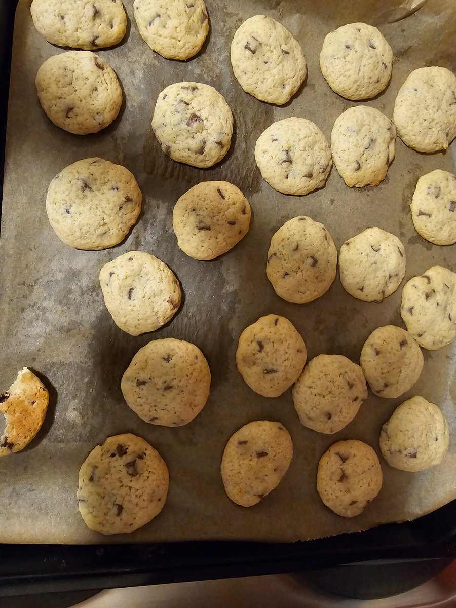 Erste vegane schoggi kekse gebacken 😋 super lecker
