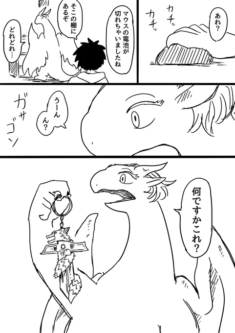 ドラゴンのキーホルダーはかっこいい(1/2) 