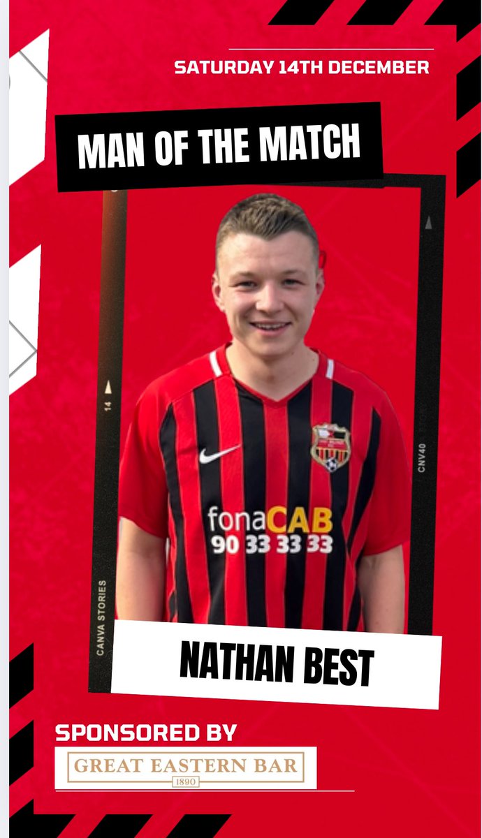 ⚽️ Final Score ⚽️

<a href="/abbeyvillafc/">abbey villa</a> 1-5 <a href="/EastBelfastFC/">EastBelfastFC</a> 

<a href="/KyleWoods09/">Kyle Woods</a> ⚽️⚽️
<a href="/lukeEBFC/">Luko</a> ⚽️
<a href="/DarylE05/">Daryl Evans</a> ⚽️
<a href="/DeanAnnett2/">Dean Annett</a> ⚽️ 

Man of the Match <a href="/NathanBest777/">Nathan Best</a> 👏 

#RespectAllFearNone ❤️🖤