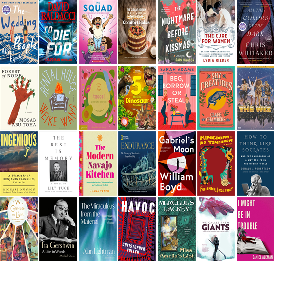 EWMLibrary's tweet photo. This week the Easthampton Public Library has 110 new books and five new movies.  New items include The Wedding People, To Die For, The Tryout 2, The Great British Baking Show 2024, The Nightmare Before Kissmas, and The Cure for Women. https://t.co/UiFLQeDFun https://t.co/1wFREpsVCl