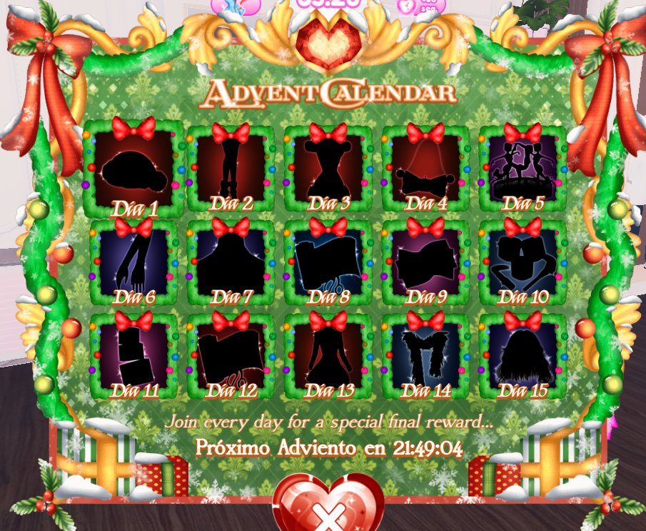 Se dicen que son dos códigos en dress to impress, aparte del código de WINTERUPDATE y tenemos calendario de adviento