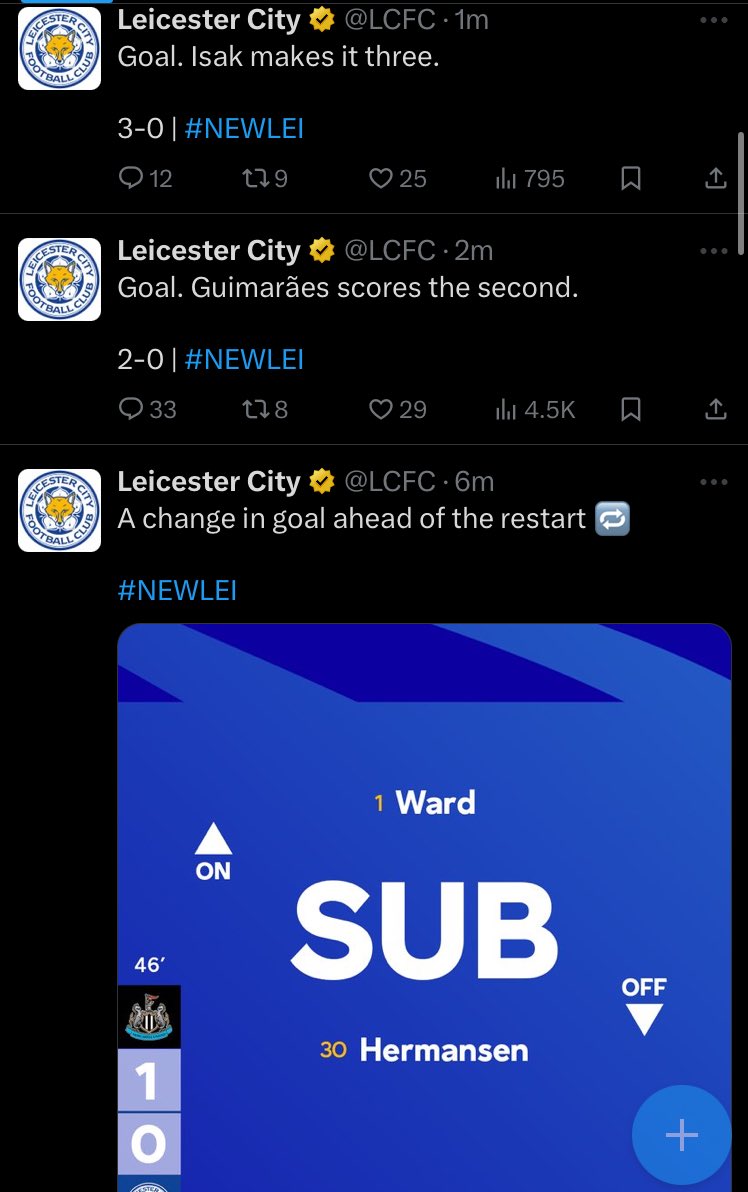NoContextLCFC's tweet image. 