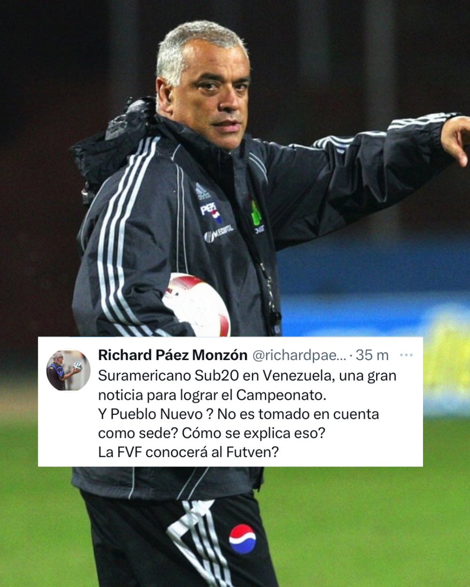 solotachira74's tweet photo. Un hombre que escuchó como todo Pueblo Nuevo se vino abajo en contra de una decisión suya y aún así tiene respeto por Pueblo Nuevo. Eso lo hace un hombre de verdad pero en la FVF son unos antifutbol y pocos hombres. https://t.co/JlvjItri1u