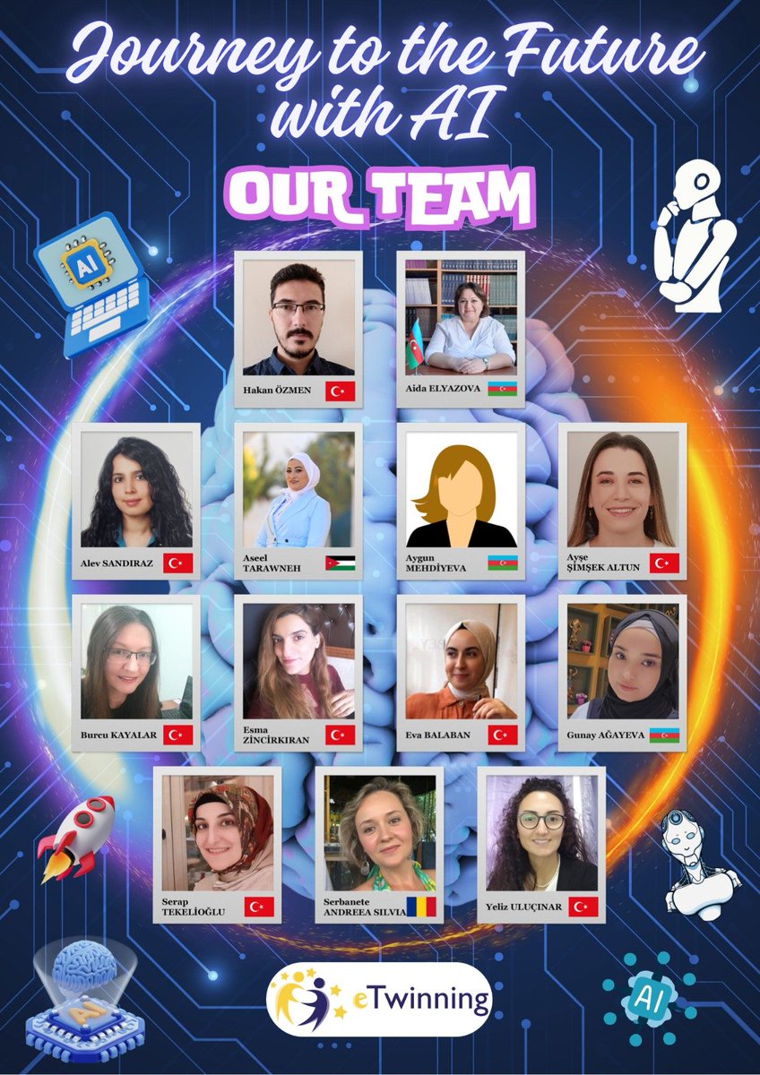 JourneyA84706's tweet photo. E Twinning Projemizin ilk toplantısını gerçekleştirdik. Çocuklarımıza Yapay Zekayı öğretmeyi planlıyoruz takipte kalın 💻 https://t.co/fHGlc6CI2k