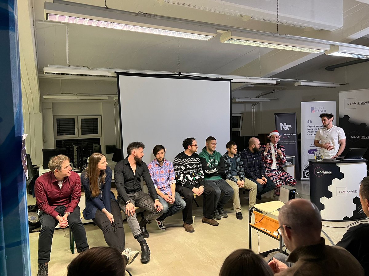Michael_Hladky's tweet image. We’ve got our favorite lineup of speakers ready for the #NgGlühwein Q&A!
Martina Kraus, @rainerhahnekamp, @VojtechMasek, @chrispholder, @Enea_Jahollari, @tomastrajan, @Jean__Meche, and @synalx!