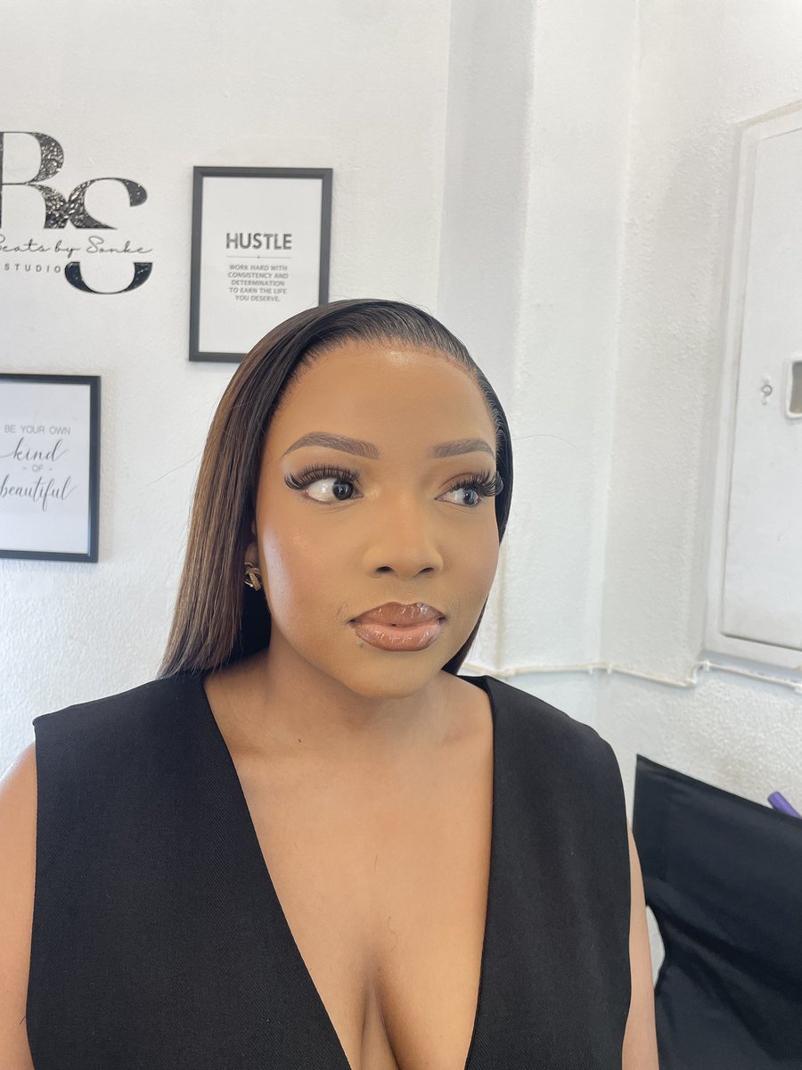 hair &amp; makeup by me 😮‍💨😍