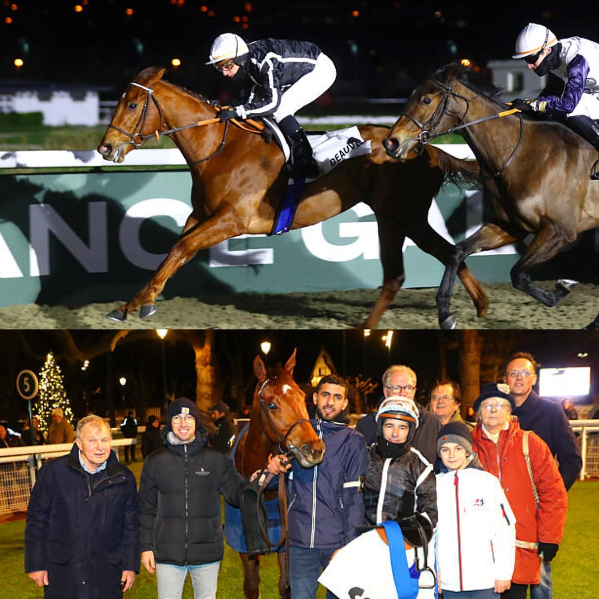 Anothermine s'impose aujourd'hui à deauville dans le Prix de Putanges sous les couleurs de Joël Desjardin et la monte de <a href="/RonanThomass/">Яonan THOMAS</a> Félicitations à toute l'équipe 
<a href="/AprhChantilly/">Aprh</a>