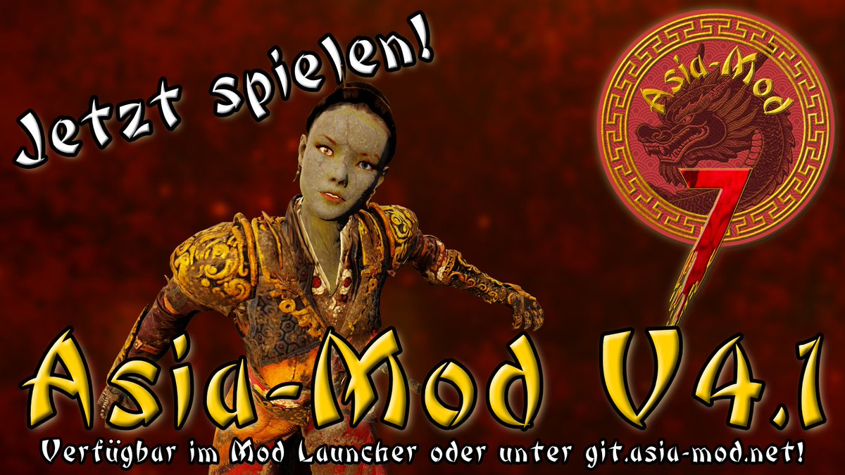 asiamod7days's tweet image. Asia-Mod V4.1 jetzt spielen!

#AsiaMod #7DaysToDieAsia #7DaysToDie #Zombies #ModLauncher