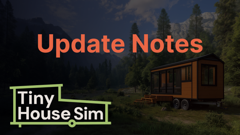 Tiny House Simulator tweet media