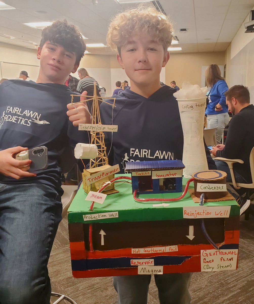 🌎FairlawnTAG🌎 (@fairlawntag) on Twitter photo ⚙️FLL Robotics Regional Tournament <a href="/wrightstate/">Wright State University (Dayton, OH)</a> - our 6th gr. Fairlawn Brickheads team just finished presenting about geothermal energy and are getting ready for the big robot game! Other teams were curious about their project too.
<a href="/Fairlawnk12/">FairlawnK12</a>
<a href="/firstlegoleague/">FIRST LEGO League</a> ⚙️FLL Robotics Regional Tournament <a href="/wrightstate/">Wright State University (Dayton, OH)</a> - our 6th gr. Fairlawn Brickheads team just finished presenting about geothermal energy and are getting ready for the big robot game! Other teams were curious about their project too.
<a href="/Fairlawnk12/">FairlawnK12</a>
<a href="/firstlegoleague/">FIRST LEGO League</a>