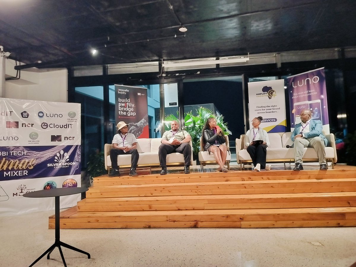 Nairobi Tech mixer powered by @projectmocha254 the tokenization of coffee