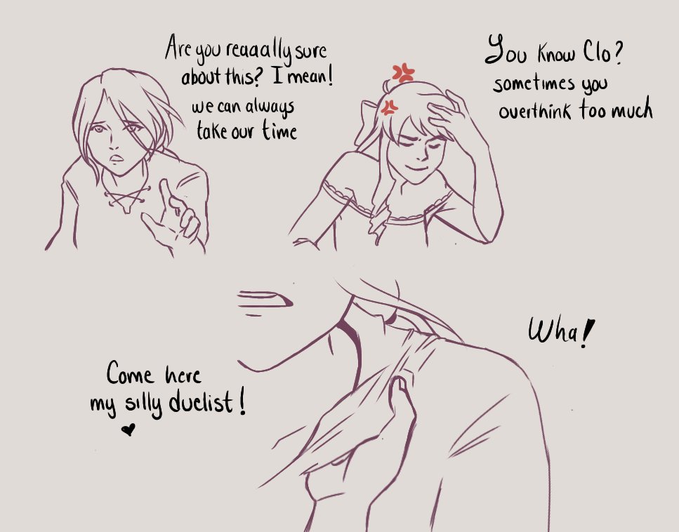 reyenti_draws's tweet photo. Clorivia Week Day 7: First Kiss 💋
#CloriviaWeek2024 #clorivia #Navia #Clorinde https://t.co/Ethzu4h2eN