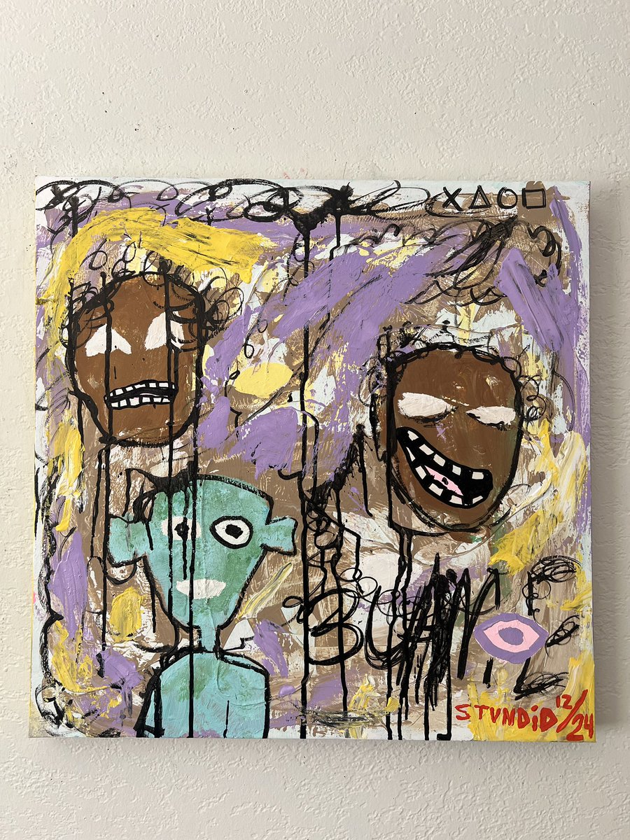 stvndid's tweet photo. Finished yesterday

“BLAME GAME” (2024)
24 x 24” https://t.co/9hwdaC8psv