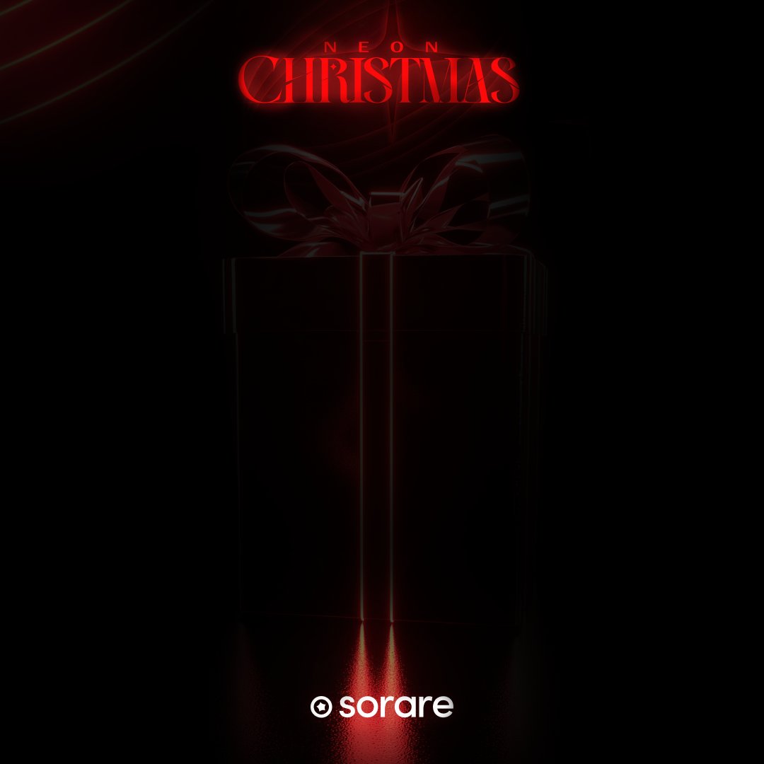 Sorare's tweet photo. Tomorrow ⏳

#NeonChristmas https://t.co/iKM1D6LLoJ