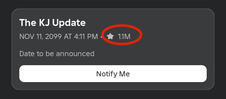 So everyones talking about Dress To Impress event with 2.1M interests.
But what about The Strongest Battlegrounds with 1.1M? Roblox will definitely crash for 3 days again
#ROBLOX