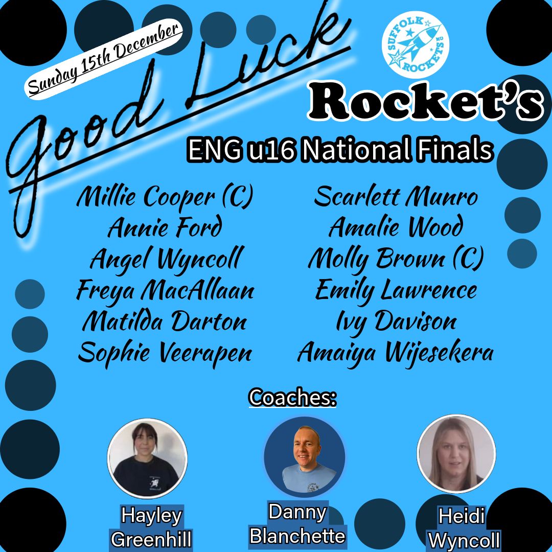 Suffolk Rockets NC tweet media