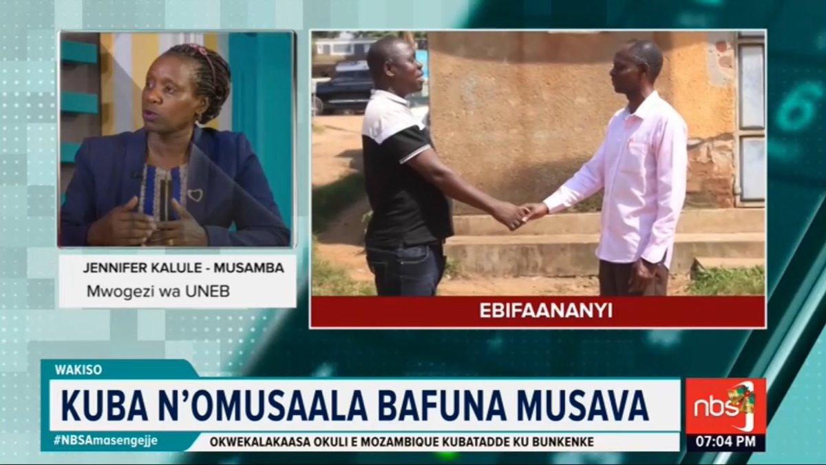 Abasomesa abawera 56 ababadde abazze okugolola ebibuuzo bya UNEB ebya siniya eyokuna bekandazze   nebadda eka nga bawakanya obusente obwomunyoto UNEB bwebawa okugolola ebibuuzo.

#NBSAmasengejje #NBSUpdates