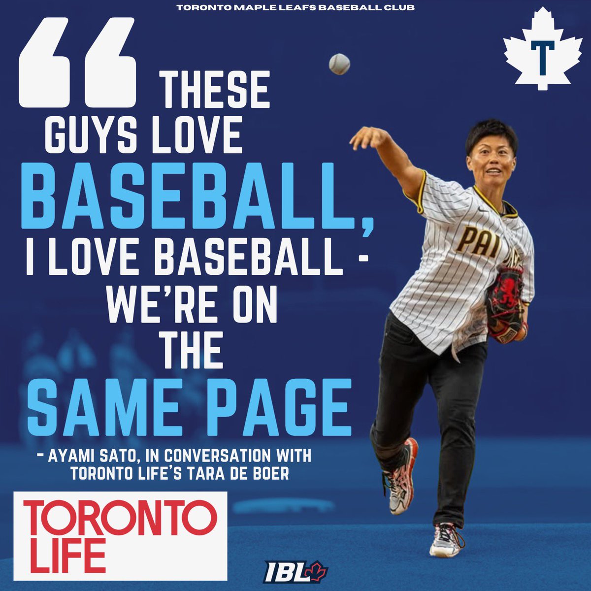 Toronto Maple Leafs (@iblmapleleafs) on Twitter photo "I’m focused on doing everything I can to bring home some wins for the Maple Leafs."
Check out <a href="/torontolife/">Toronto Life</a>’s <a href="/taradeboerr/">Tara De Boer</a> in conversation with Ayami Sato, as part of her latest piece on the Leafs! "I’m focused on doing everything I can to bring home some wins for the Maple Leafs."
Check out <a href="/torontolife/">Toronto Life</a>’s <a href="/taradeboerr/">Tara De Boer</a> in conversation with Ayami Sato, as part of her latest piece on the Leafs!