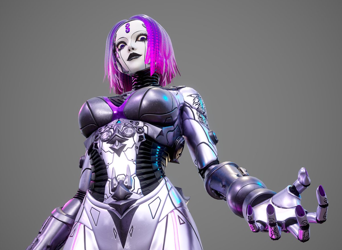 11Pod11's tweet photo. Number 3
Number3 character model sculpture work From a personal project.
Mid-poly model for rendering, Cyberpunk Semi-Realistic style.
#3DCG #3DModeling #CharacterModeling #AndroidDesign
See more at: https://t.co/zYMOrFEsB8 https://t.co/kjCwbYOJ6c