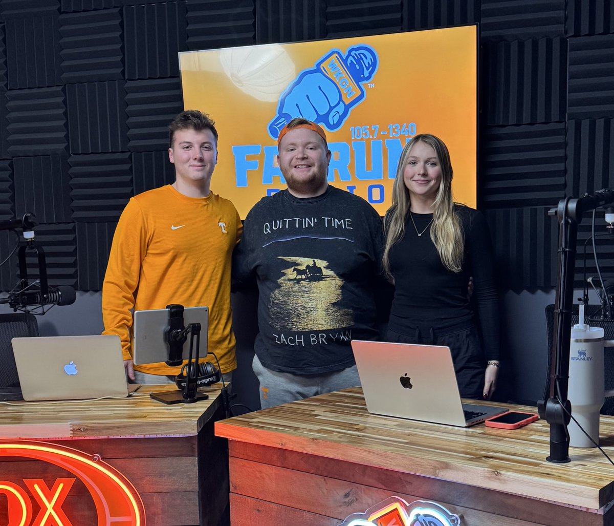 FOXSportsKnox's tweet image. Last night, the Overtime crew said “Au Revoir” to Allie on her final show! 

Allie will head to France to study abroad this upcoming semester and aims to be back with the FanRun family when she returns! 

#ForTheFans