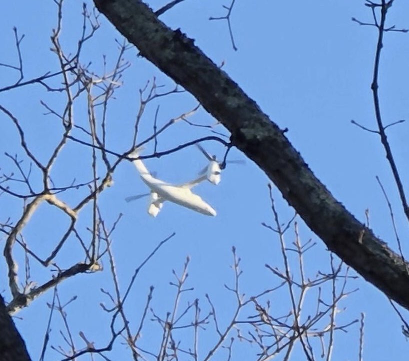 JBriPotts's tweet image. Over Medford NJ this morning