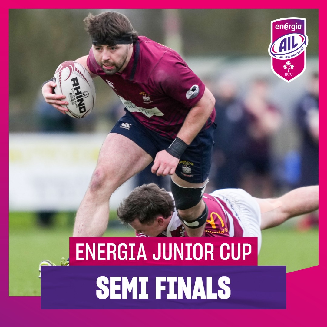 IrishRugby's tweet photo. Congratulations to @BectiveRangers and @EknRugby who booked their place in the #EnergiaAIL Junior Cup Final this afternoon. #IrishRugby https://t.co/eMv9nPdpEJ