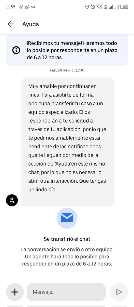 vane_cando's tweet photo. Gracias @Uber_Ecuador 😡🤬😡 https://t.co/xrPQ1lv5fZ
