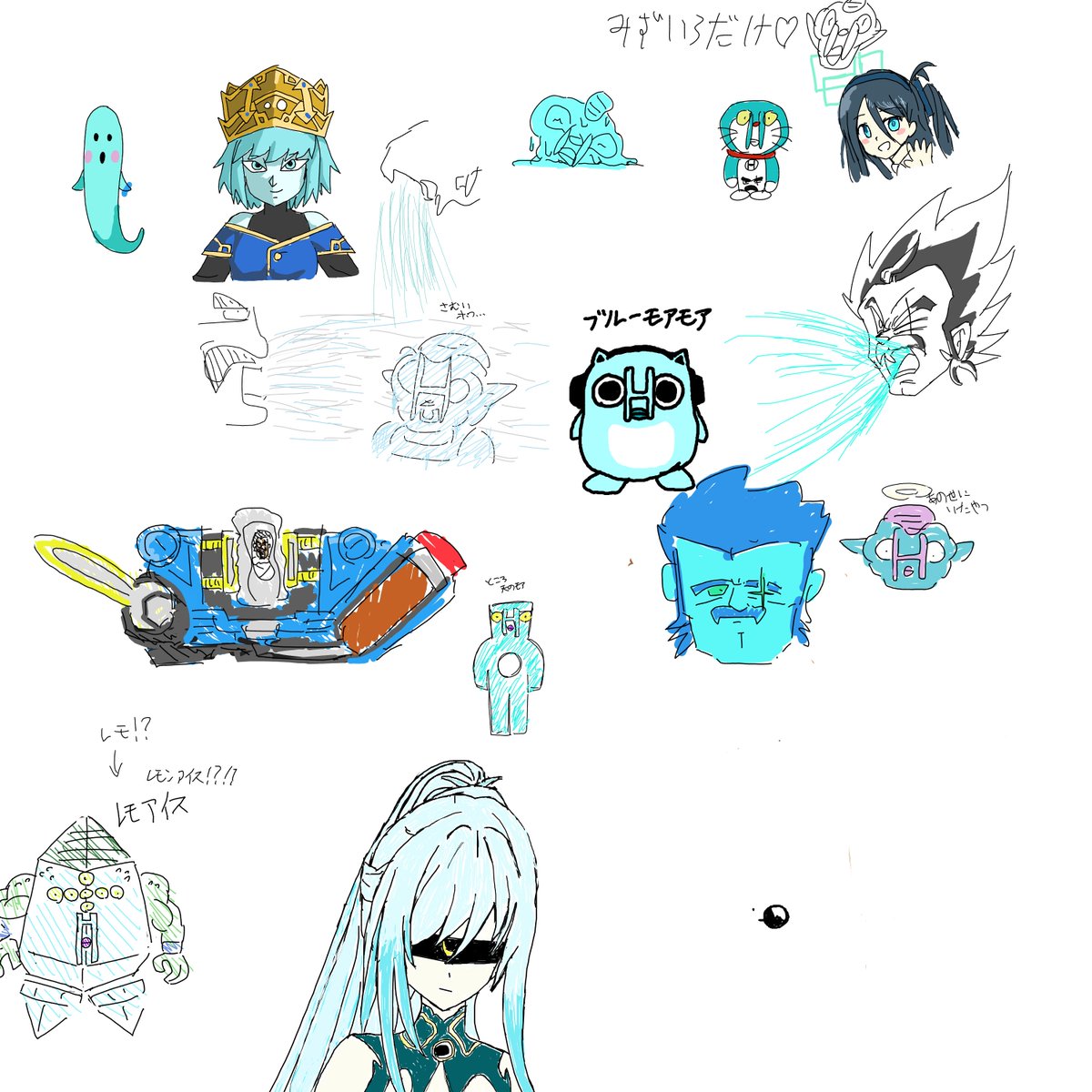 久々の絵チャガス 