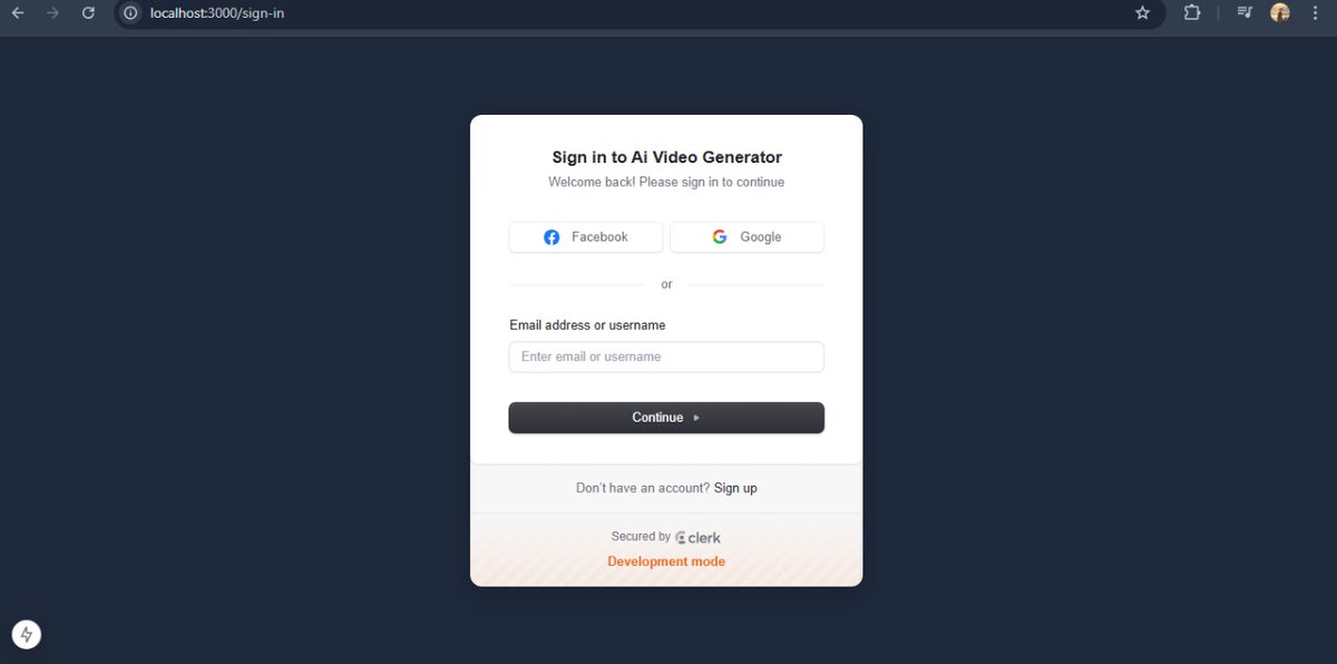 DeepV_01's tweet photo. 🔥 Starting an exciting journey: building an AI Short Video Generator with Next.js, Tailwind, Drizzle, Neon, shadcn, & Clerk! 🚀 Let’s create some magic with AI!
🎥✨ #AI #Nextjs #FullStack #WebDev #frontEnd #developer #VIDEO #Tailwind #Days #Trending #Job #ITJobs #NONIT https://t.co/rvkilC2xTi
