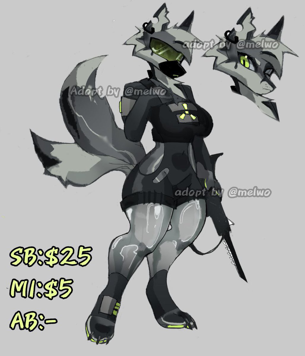 _melwo's tweet photo. New offer !
Comment for bid
#fox #furryartist #foxadopt #radioactive #SOLDIER https://t.co/4JPRKhFisU
