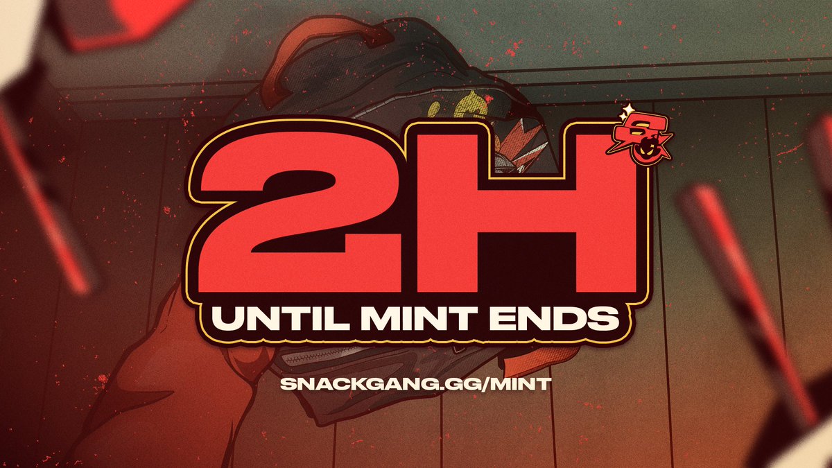 2 HOURS LEFT BABY!!!

We're going live on spaces in 1 hour. Join us 👇