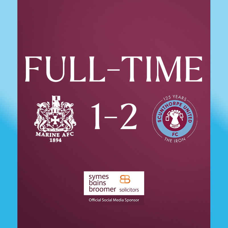 ⚽️ 𝐅𝐔𝐋𝐋-𝐓𝐈𝐌𝐄

A BIG, BIG THREE POINTS FOR THE IRON! Danny Whitehall comes off the bench to grab a brace and turn defeat into victory on the road.

(MARINE 1-2 IRON)

🤝 Social media on matchdays is sponsored by SBB Law 👉 sbblaw.com.

#UTI #IRON