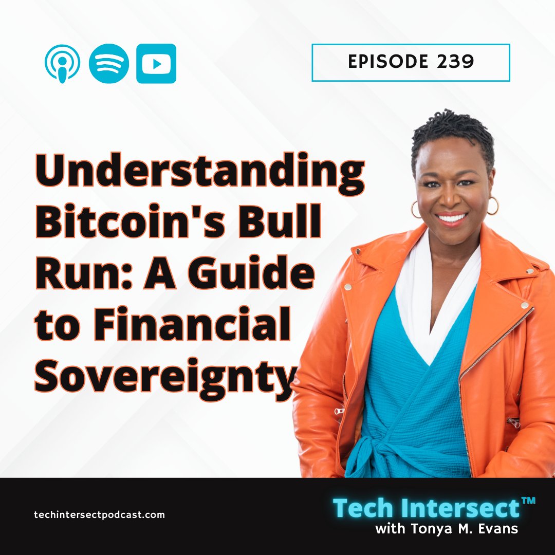 🎧 New #podcast episode... Understanding Bitcoin's Bull Run: A Guide to Financial Sovereignty on Tech Intersect™ buzzsprout.com/1069351/episod…