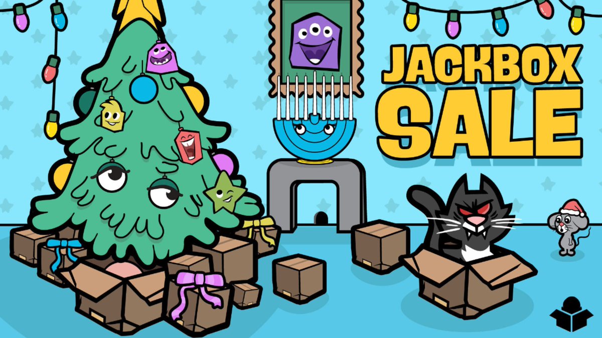 #gaming 🤖

<a href="/JackboxGamesES/">Jackbox Games - LatAm</a>  tira la casa por la ventana con ofertas navideñas que debes tener en la mira #BornToBeGeek

lacomikeria.com/2024/12/14/jac…