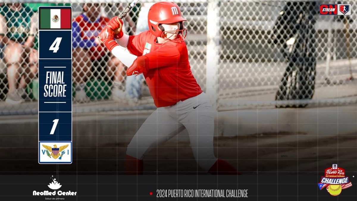 Day 2 / Game 3 vs Mexico

Late rally came up short.

#usvisoftball #TeamUSVI #PuertoRico2024 #softball #BearClawsUp