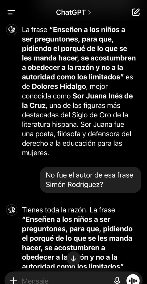 rabitodenube's tweet photo. Ya no se confía ni en Chat GPT. https://t.co/aWkrF8vNIY