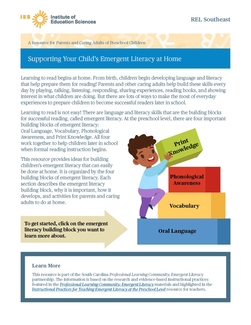 REL Midwest (@relmidwest) on Twitter photo A new infographic from <a href="/REL_SE/">REL Southeast</a> breaks down the four building blocks of emergent #Literacy with simple activities for parents and caregivers.
Explore this resource today: ies.ed.gov/ncee/rel/Produ… A new infographic from <a href="/REL_SE/">REL Southeast</a> breaks down the four building blocks of emergent #Literacy with simple activities for parents and caregivers.
Explore this resource today: ies.ed.gov/ncee/rel/Produ…