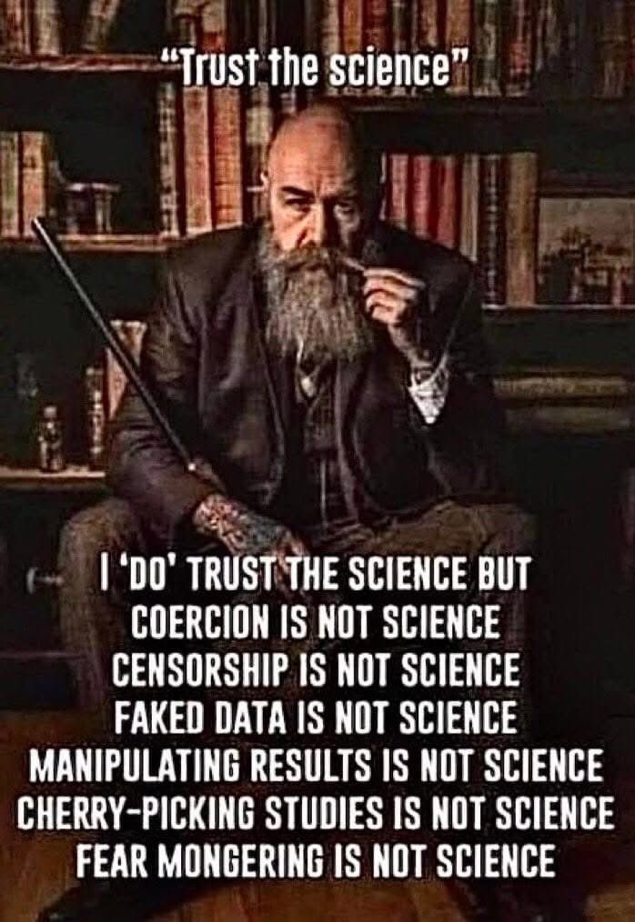 <a href="/LeadingReport/">Leading Report</a> I don’t trust the experts and I don’t trust the science
