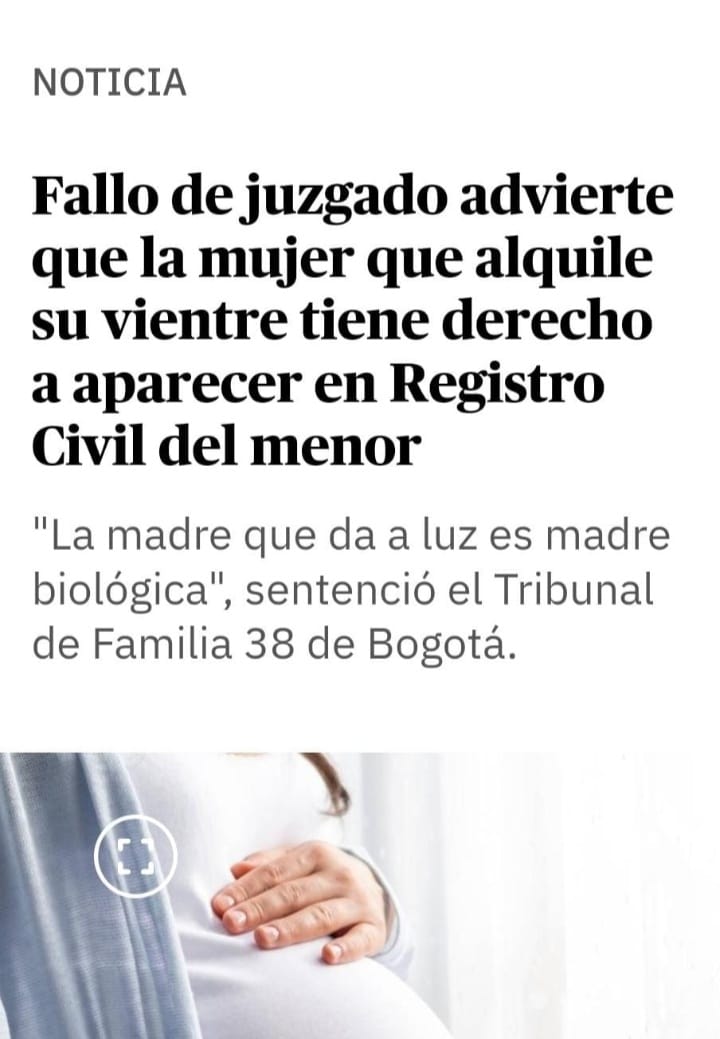 HumarFabio's tweet photo. Quizá el caso más relevante de la última década. 
Padre y madre no solo son los biológicos, sino quien ha llevado a la criatura en el vientre. ¡El fallo habla de pluripaternidad! 
¡Caso de estudio obligado! ¡Ojalá llegue a la @CConstitucional pronto! https://t.co/piQA7Ojbn3