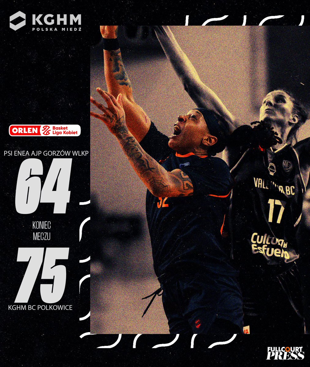 Tak jest❗️🔥 

Zamykamy pierwszą rundę <a href="/BLKpl/">ORLEN Basket Liga Kobiet</a> z kompletem zwycięstw❗️👏🏼

🧡🖤

<a href="/kghmtomy/">KGHM to my!</a>