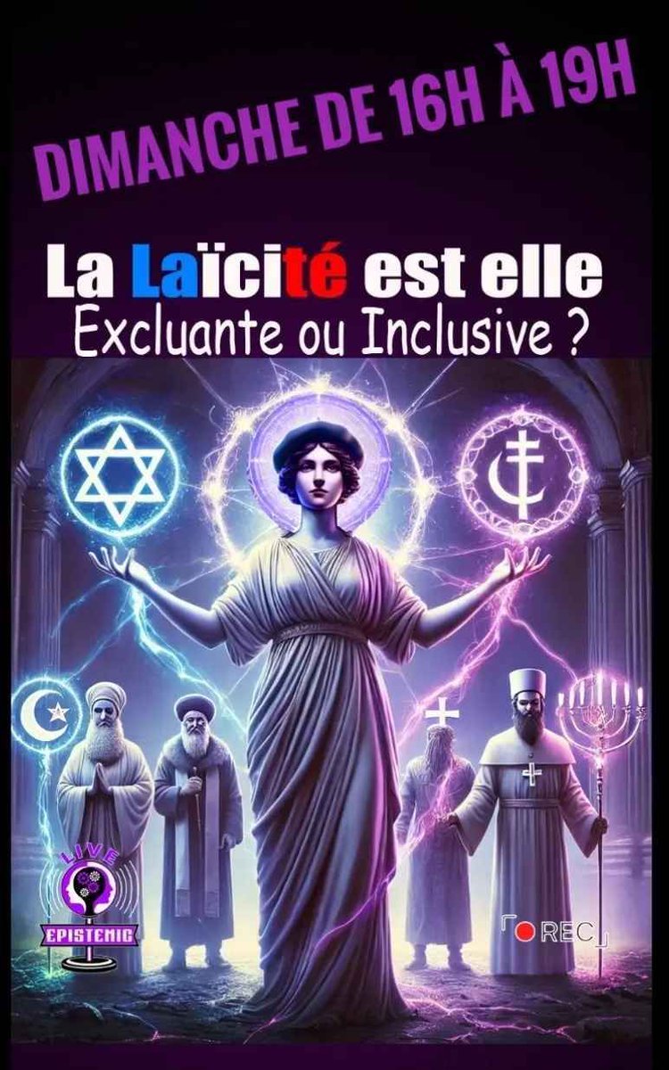 Demain pour le Live TikTok dominical, John et Russell vous proposent un thème sur la laïcité, ce sera à 16h comme d'habitude, sur la chaîne de Russell  buff.ly/3D1lEQt 

Excellent week end à tous et toutes!