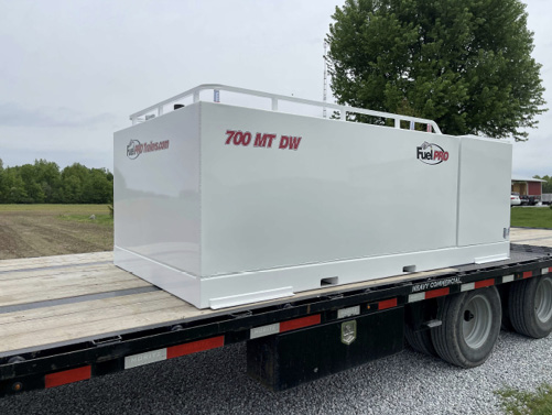 Single- or multi-tank versions of new skid mounted fuel trailers feature capacities from 475 to 990 gallons. Details: ow.ly/nCBR50Uk9Wb