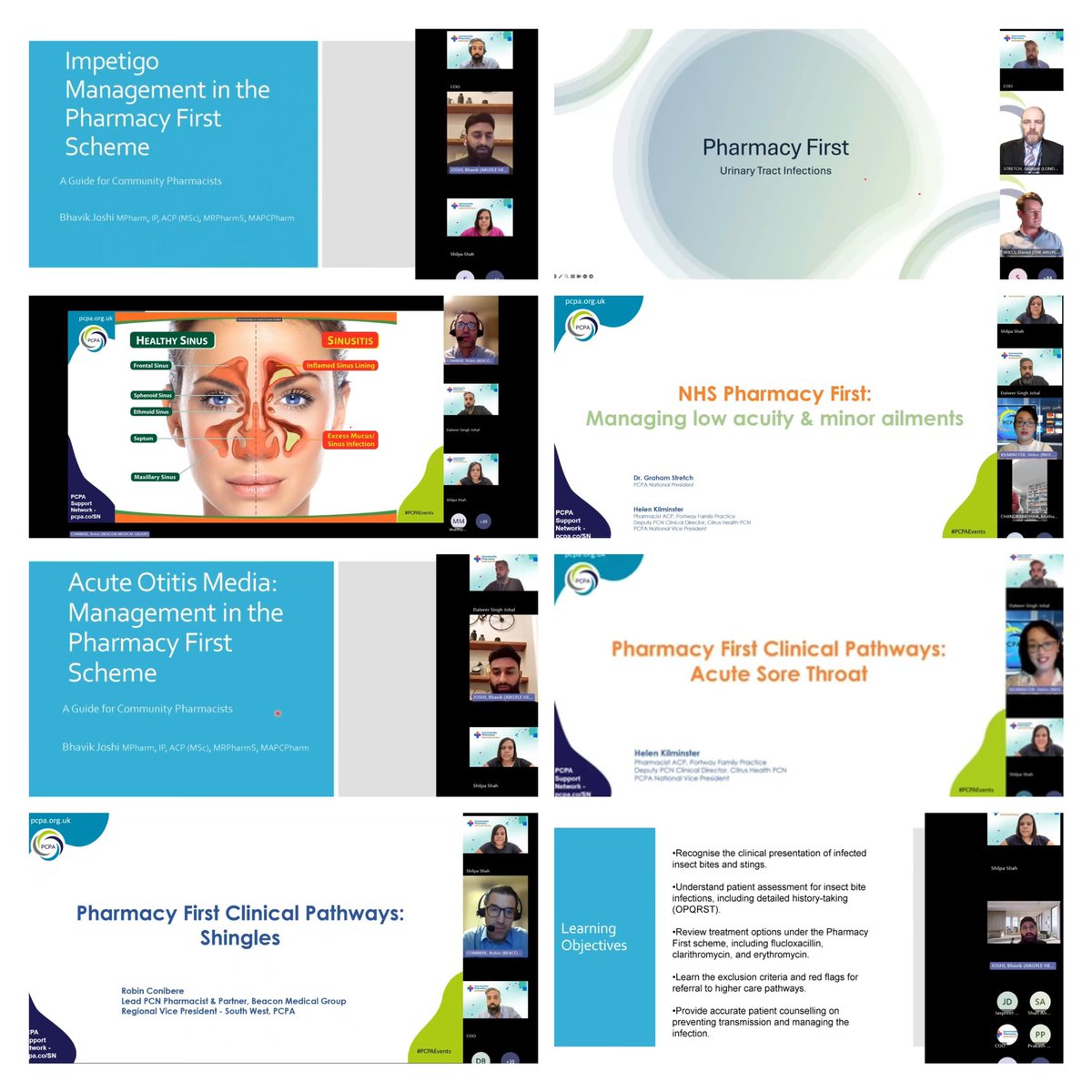 Graham Stretch (@grahamstretch) on Twitter photo PCPA is very proud to have partnered with Community Pharmacy NE London to jointly produce this suite of 8 Pharmacy First tutorials
Big thanks to Shilpa Shah, Dalveer Johal, <a href="/HPILLminster/">Helen Kilminster (Hương Thanh)</a> , <a href="/PharmRJ/">Robin Conibere</a> , <a href="/bhavikj62700662/">Bhavik</a> and Daniel Wills
pcpa.org.uk/pages/resources PCPA is very proud to have partnered with Community Pharmacy NE London to jointly produce this suite of 8 Pharmacy First tutorials
Big thanks to Shilpa Shah, Dalveer Johal, <a href="/HPILLminster/">Helen Kilminster (Hương Thanh)</a> , <a href="/PharmRJ/">Robin Conibere</a> , <a href="/bhavikj62700662/">Bhavik</a> and Daniel Wills
pcpa.org.uk/pages/resources