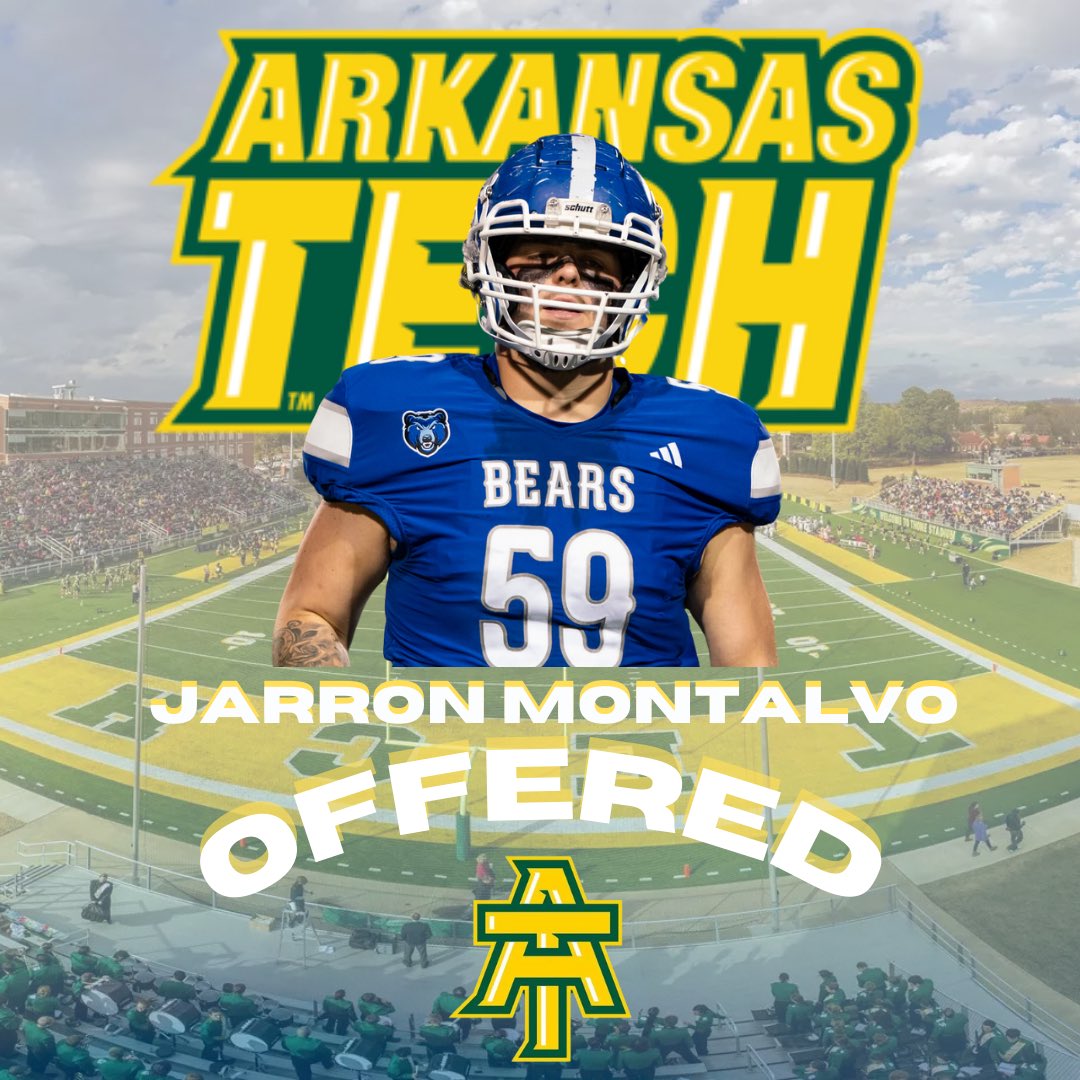 Congratulations to our guy <a href="/Jarronmontalvo/">Jarron</a> on receiving an opportunity to further his academic and athletic career from Arkansas Tech! 

#STILLFamily | #RecruitBrewer 🔵⚪️