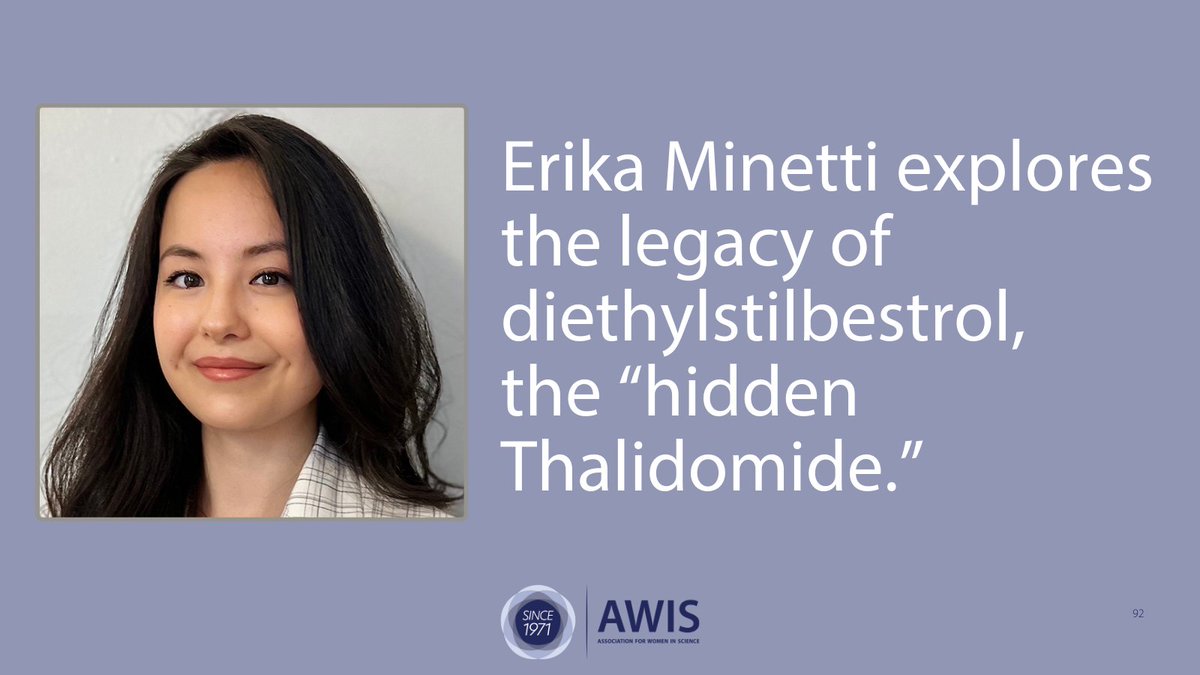 Diethylstilbestrol was once thought to be a “wonder drug” that reduced complications in pregnancy. It is now known that exposure to it causes carcinogenic effects that can continue through several generations. Read more: awis.org/resource/dieth… #WomenInScience <a href="/CaitlinMcWriter/">Caitlin McCarthy</a>