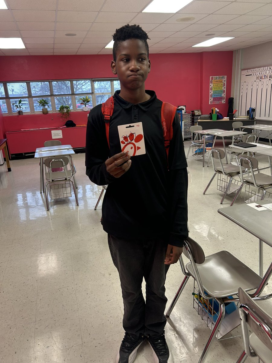 Success takes effort and these Warriors continuously show their dedication to their goals and commitment to their future by attending Saturday School! ✨ Congratulations to our Saturday School raffle winners! 🏆🥇