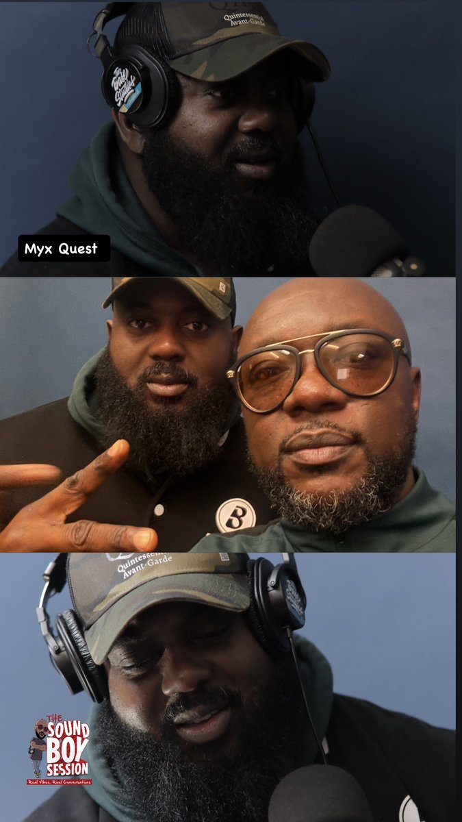 SoundboyT's tweet image. @MyxQuest is in the building. Lock in @Y1079FM #TheSoundboySession