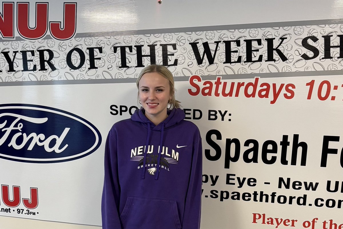 nueaglesGB's tweet image. KNUJ Players of the week @BrooklynLewis55 and Kane Johnson from New Ulm