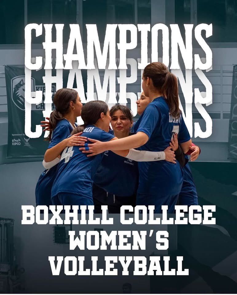 ALL HAIL THE CHAMPS!
Box Hill College
Women’s Volleyball team has made HISTORY as the FIRST-EVER KUC Women’s Volleyball Champions!