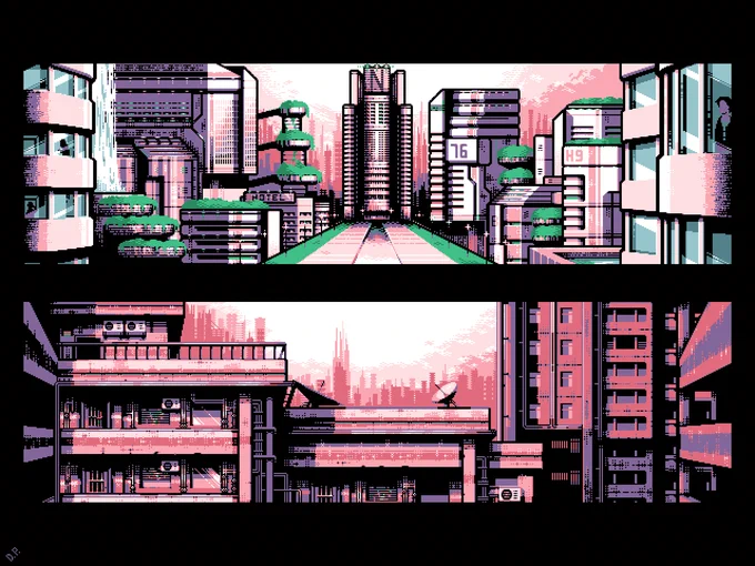 It's been a while since I drew in this palette.Perhaps will draw some stuff in it soon... or continue to doodle with Pico 8 